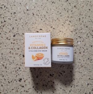 Lanocreme Energizing Vitamin C & Collagen Vitalizing Eye Cream Anti-Aging 1 oz